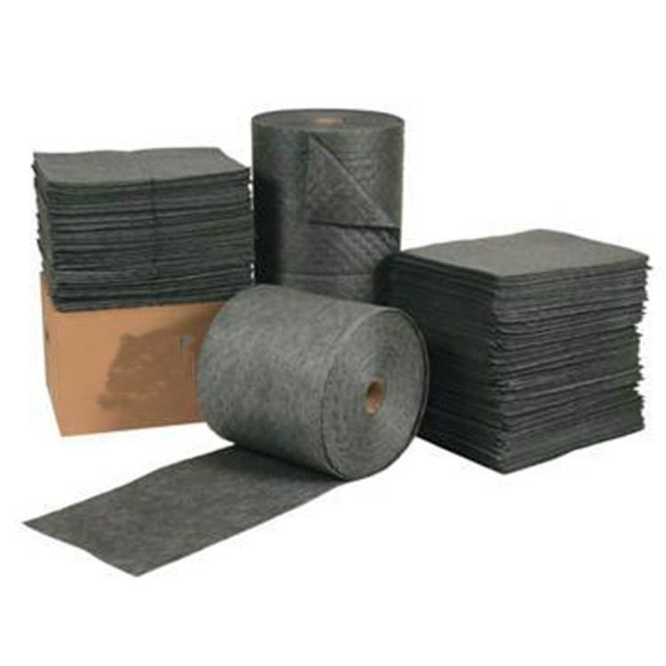 Wholesale heavy weight general absorbing mat for Liquid leakage in factory workshop