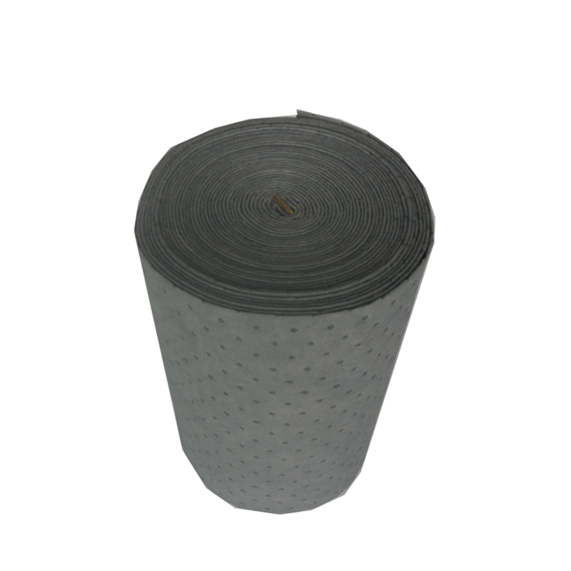 China factory hydraulic oil general sorbent roll for Equipment maintenance leakage
